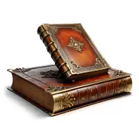 Книги в шкіряній палітурці