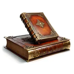 Книги в шкіряній палітурці