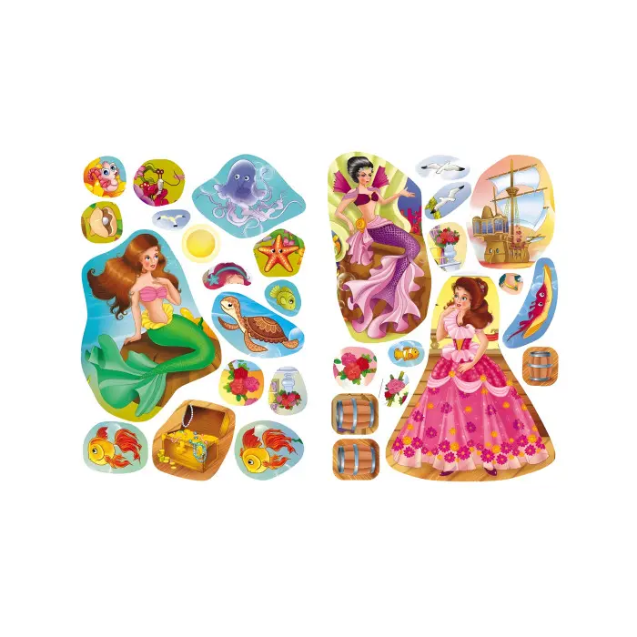 Казки з наліпками Русалонька (9789669477538)