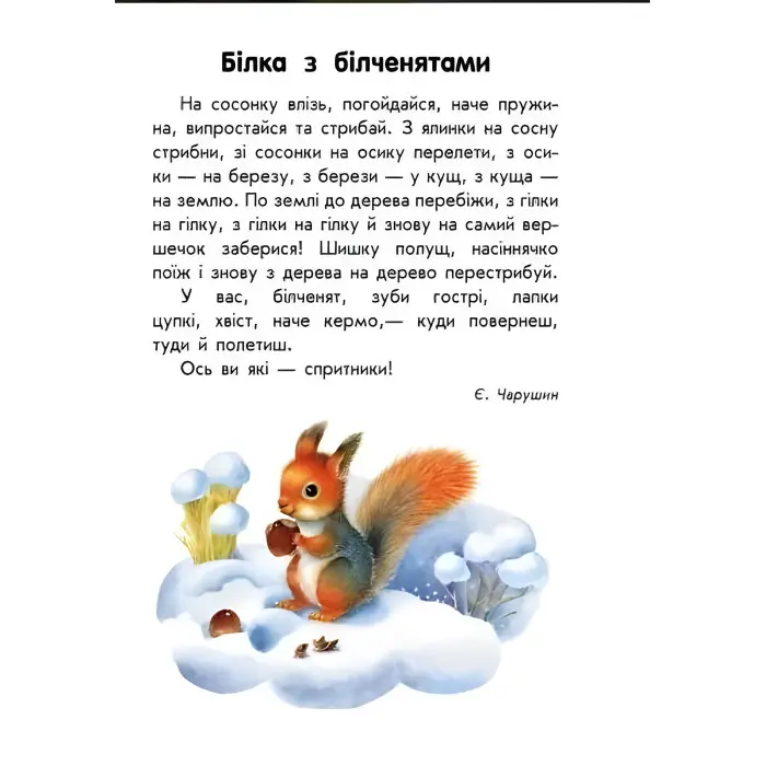 Книга 10 історій великим шрифтом. Про тварин (Укр) (9789667482626)