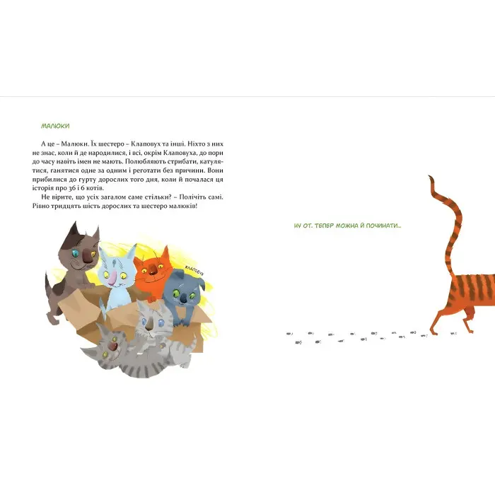 Книга для дітей "36 і 6 котів" - Галина Вдовиченко пригодницька історія (9786176791294)