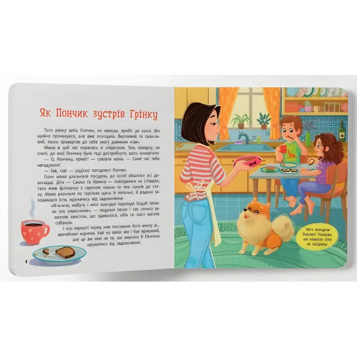 Книга Хвостаті пригоди. Пончик та Грінка. Знайомство (9786175475423)