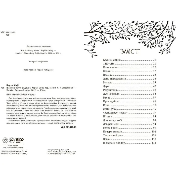 Книга Шалений шлях додому - Софі Кертлі (9786170976666)