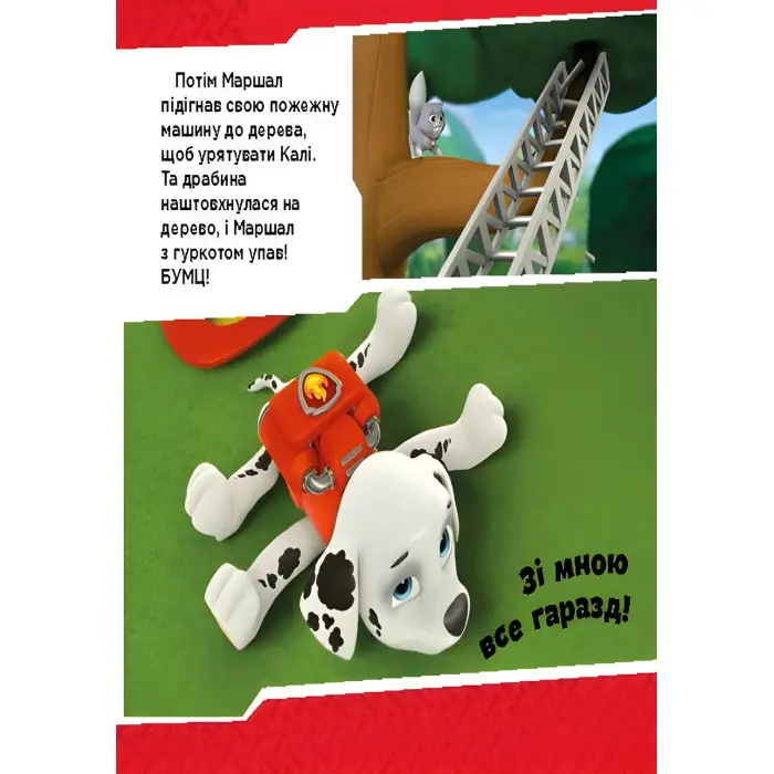 Книга.Щенячий Патруль. Історії. "Щенята б’ються з вогнем" (9786177591084)