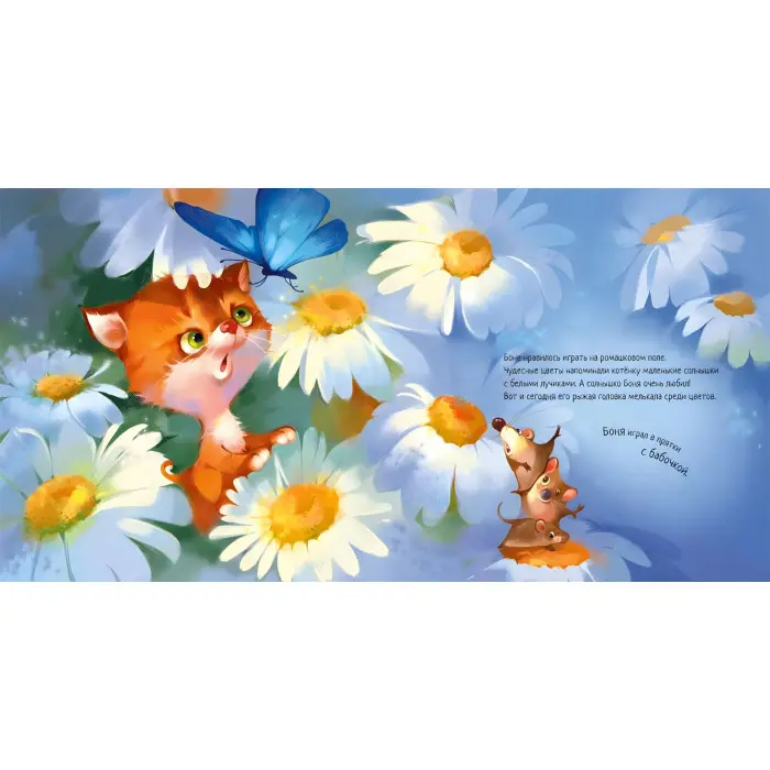 Книга "Зворушливі книжки". Кошеня та Сонечко - Єва Сольська (рос) (9786170958792)