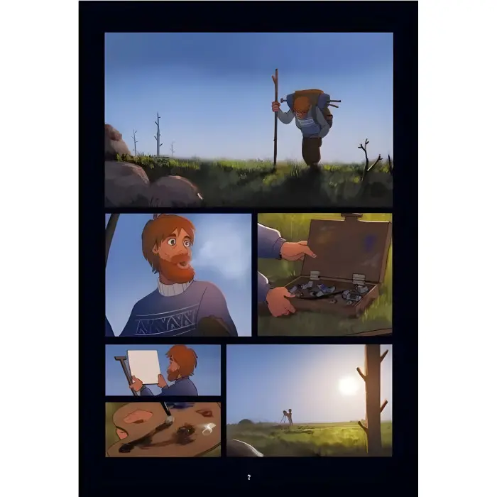 Комікс Північне сяйво. Долина тролів - Малін Фалк (9786171702516)