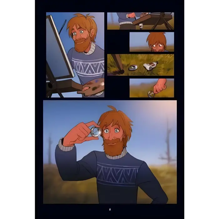 Комікс Північне сяйво. Долина тролів - Малін Фалк (9786171702516)