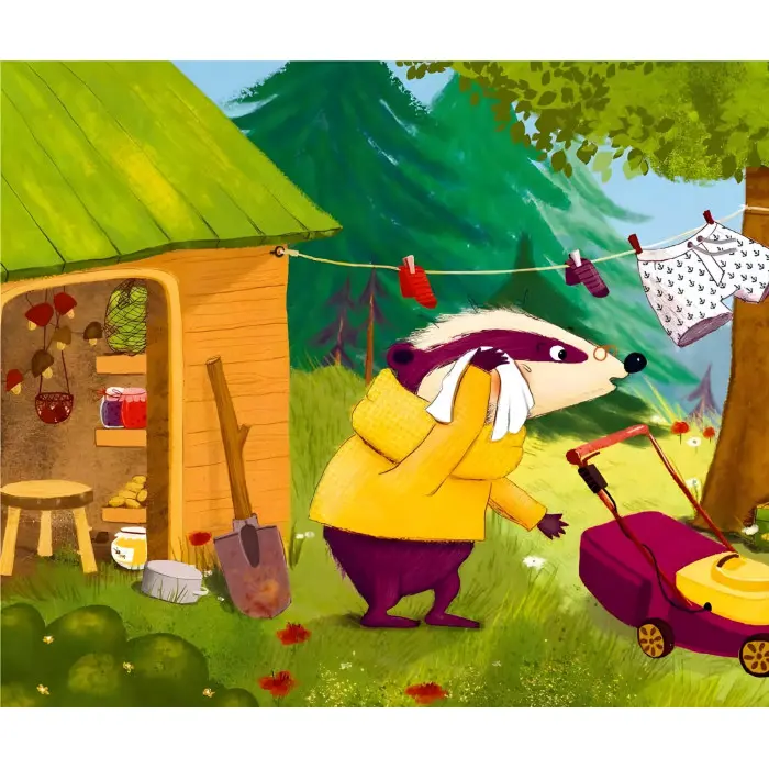 Маленький борсучок і великий борсук - Аннетт Герцоґ (9786171705050)