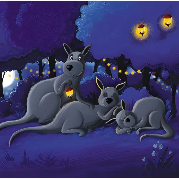 Спати годину. Баю-бай, звірята (Укр)