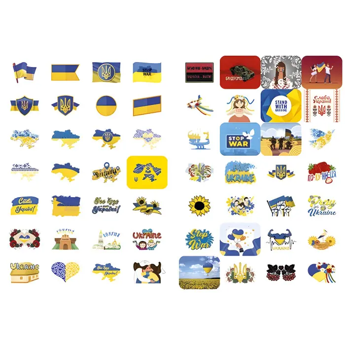 100% наліпок. Ми з Украіни. Бандероналіпки