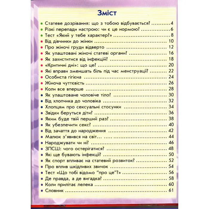 100 та 1 запитання й відповідь"про це"Все про що підлітки соромляться говорити з дор