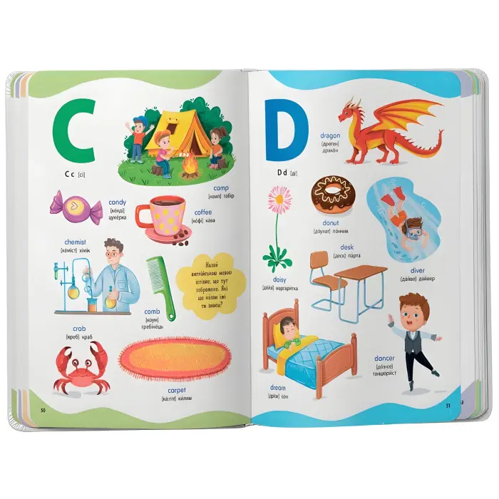 650 корисних слів дошкільнят (9786175475485)