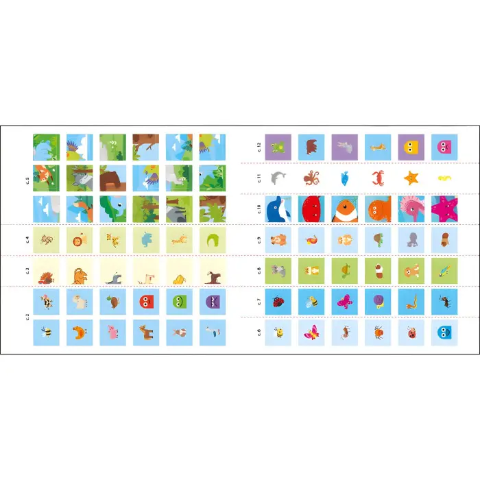 Англійська з наліпками : Лео та Ліз шукають тваринок