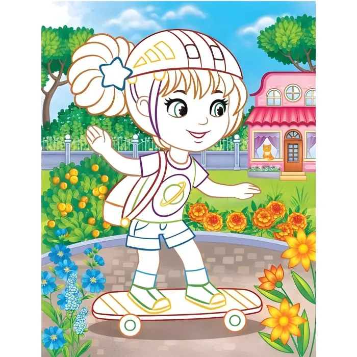 Аплікації дівчаткам. Поліна