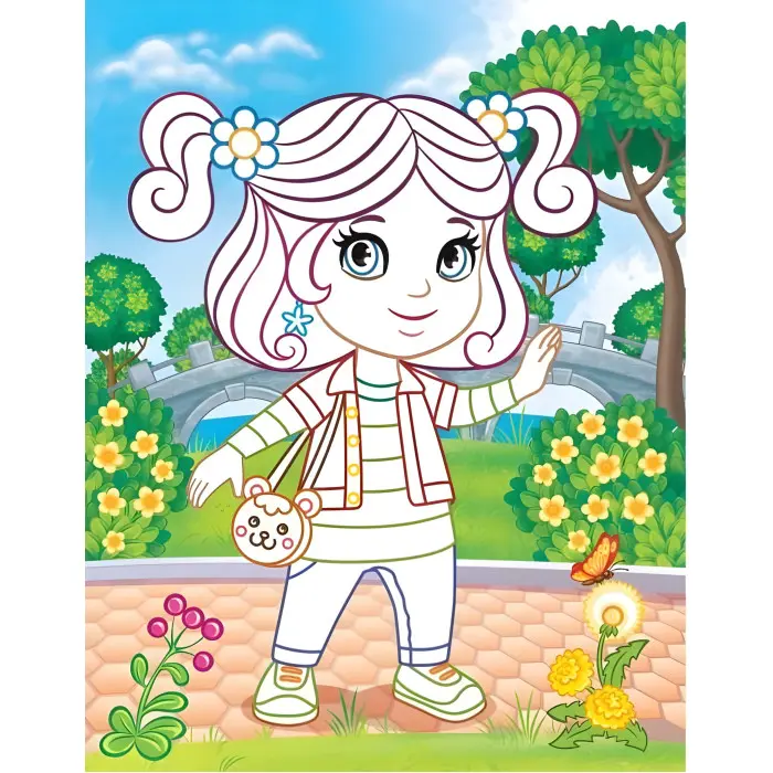 Аплікації дівчаткам. Поліна