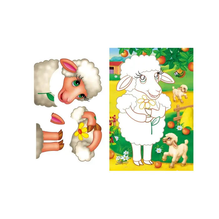 Аплікації для малят корова - 9789669479310