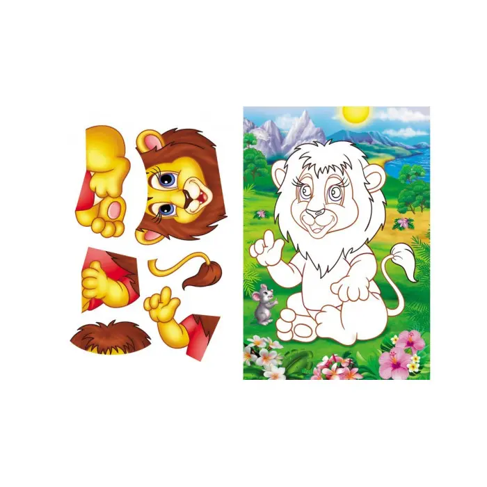 Аплікації для малят лев (9789669479167)