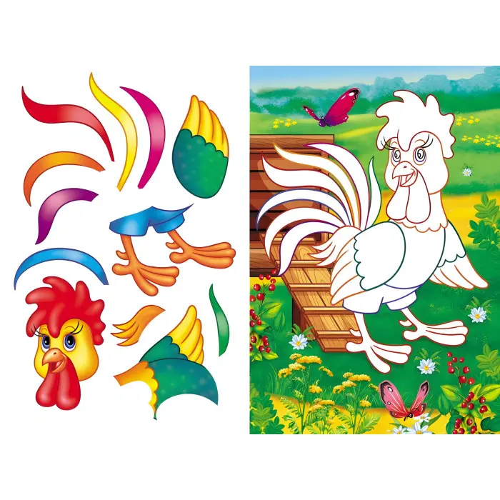 Аплікації для малят півник (9789669479280)