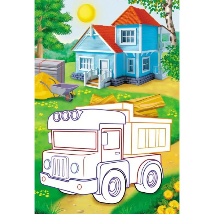 Аплікації для малят трактор (1216674946 )