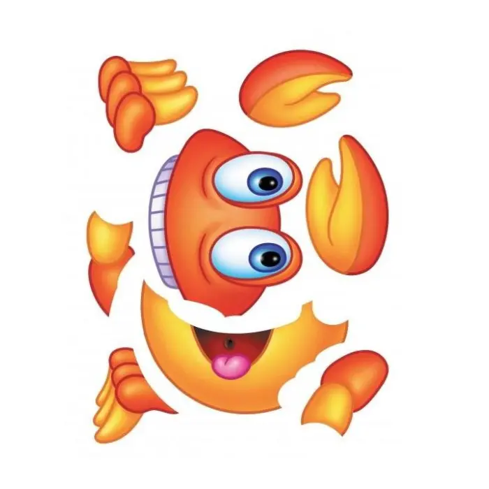 Аплікації Іграшки. Щеня