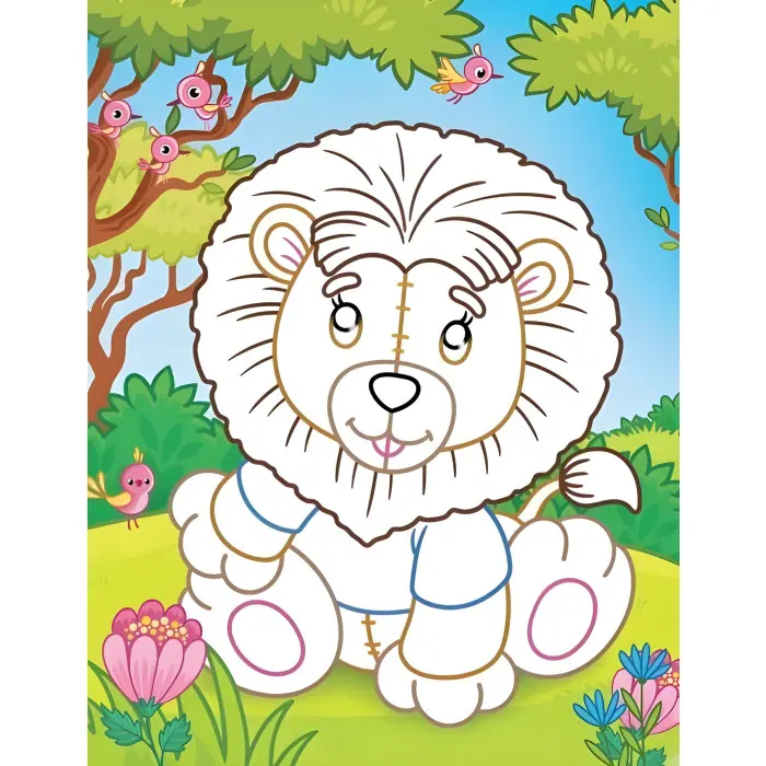 Аплікації Іграшки. Щеня