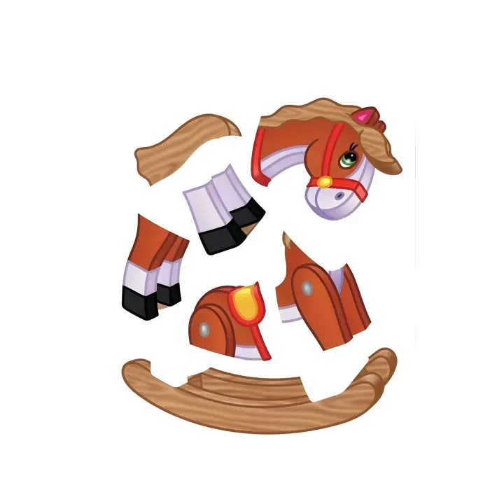 Аплікації Іграшки. Щеня