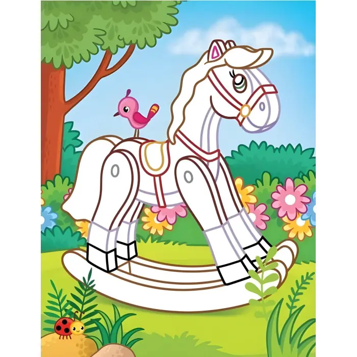 Аплікації Іграшки. Щеня