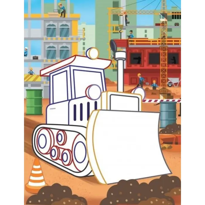 Аплікації Машинки. Бігфут