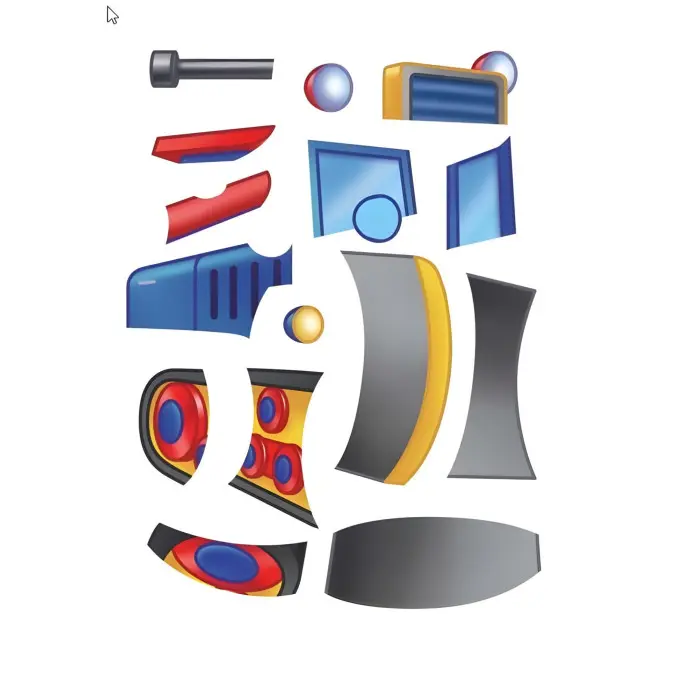 Аплікації Машинки. Бігфут