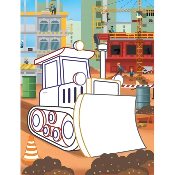 Аплікації Машинки. Бігфут