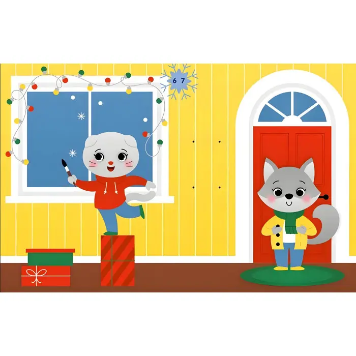 Аплікації наліпками «Олень» - Творча книжка з наліпками для розвитку малюків (9789667615642)