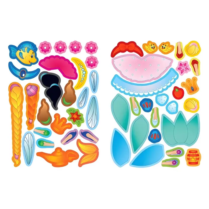 Аплікації-наліпки. Принцеси 978-966-284-699-7