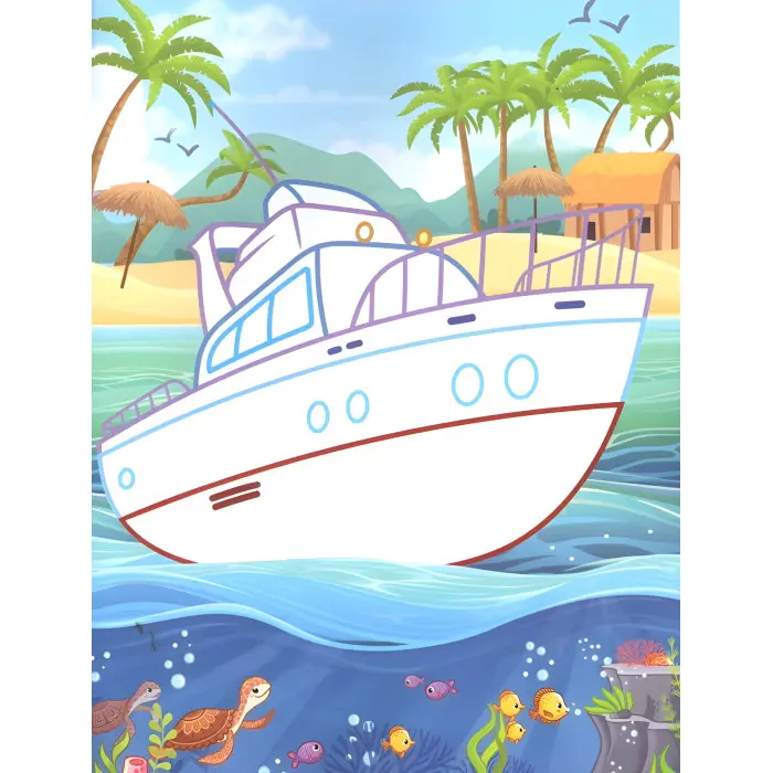 Аппликации мальчикам Корабль