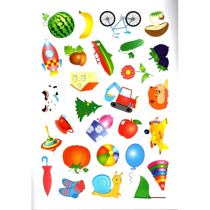 Азбука малышам,"Азбука малюкам" (2 листи з наклейками)