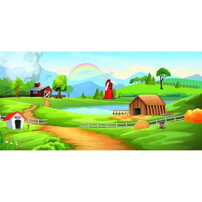 Багаторазовi налiпки. На фермі