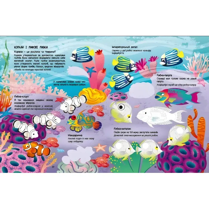 Блакитна книжка про море. Пізнавальна книжка – Коваль Н. (Укр) АРТ (9786170975898)