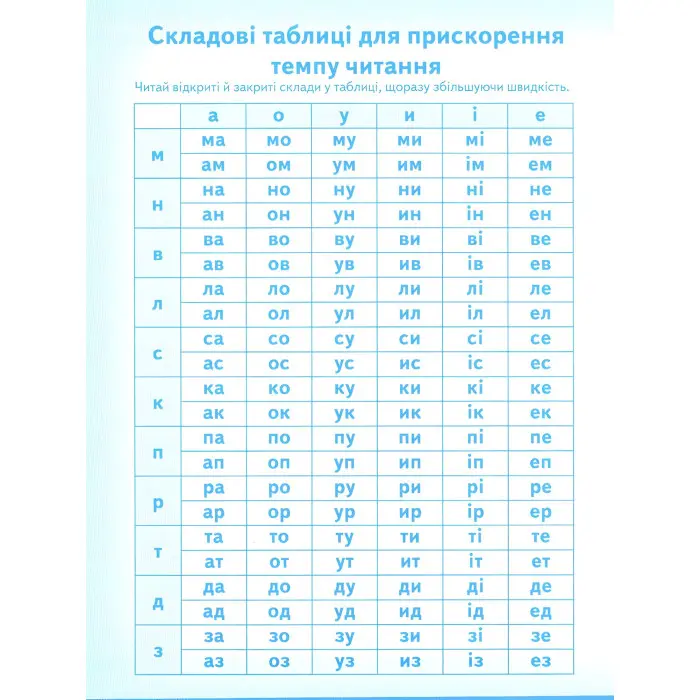 БУКВАР логопедичний