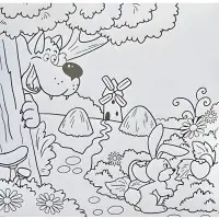 Червона шапочка. Розвиваюча книжка з наліпками