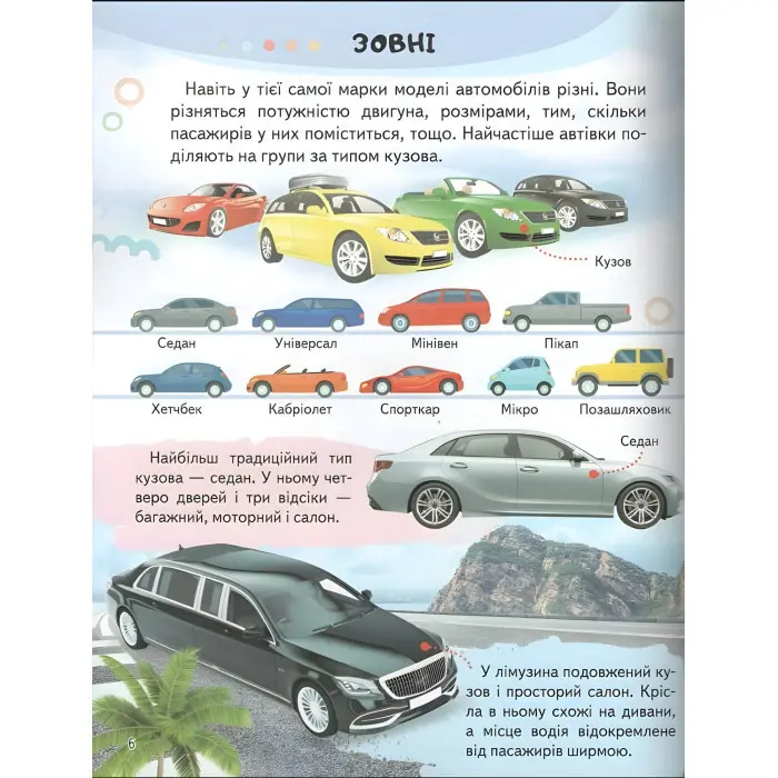 Цікава енциклопедія «Автомобілі» Книга для дітей (9789664668207)