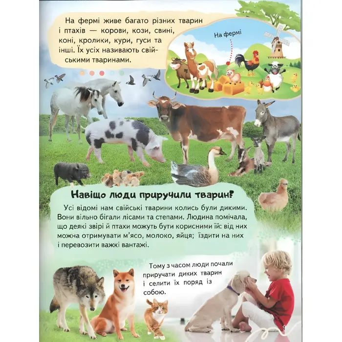 Цікава енциклопедія «Ферма» Книга для дітей (9789664668184)