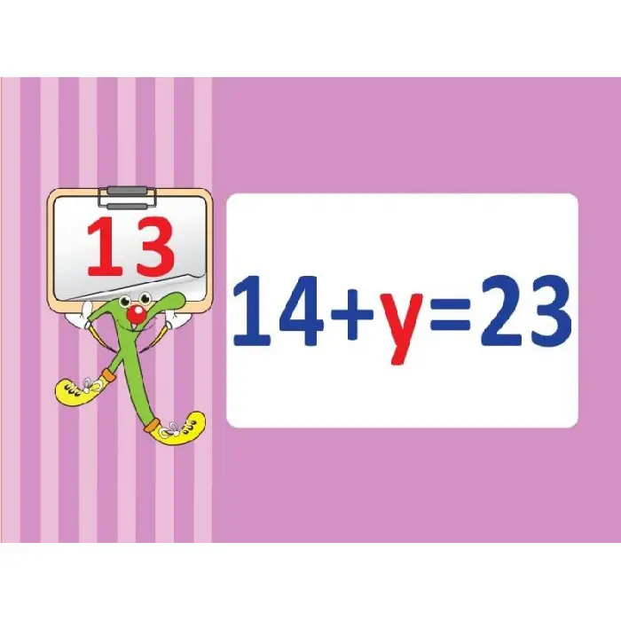 Дидактичні матеріали. Навчальне ДОМІНО. Рівняння. НУД046