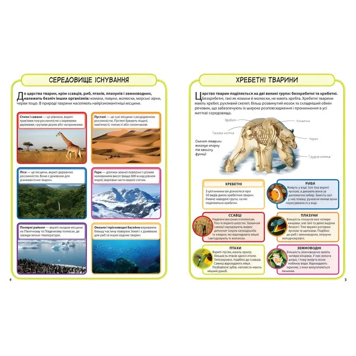 Дикі тварини. Міні-енциклопедія