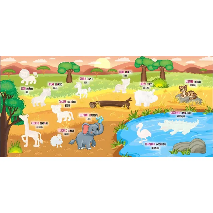 Дикі тварини. Wild Animals