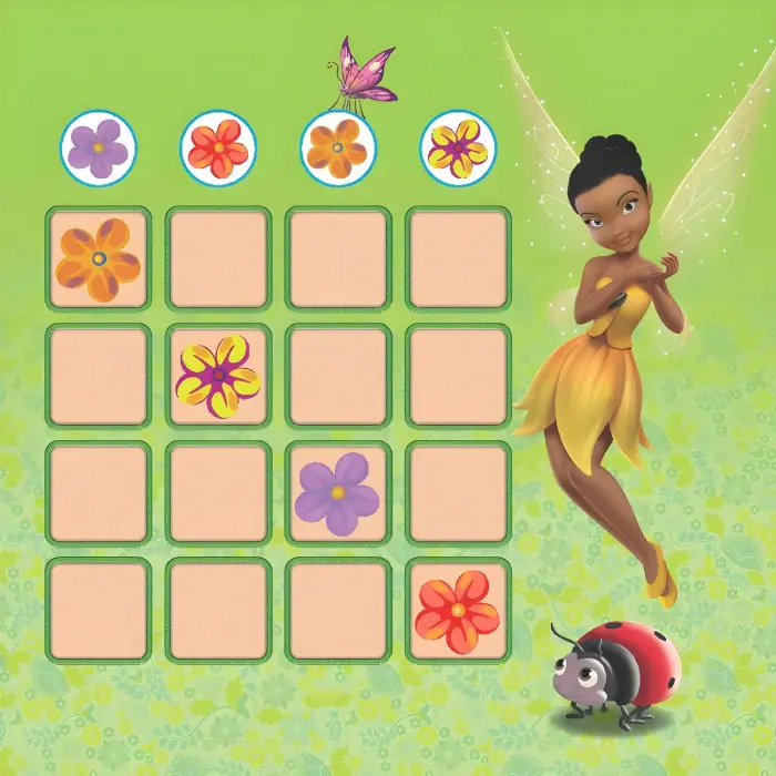 Дисней. Судоку з наліпками. Подорож у чарівний світ фей