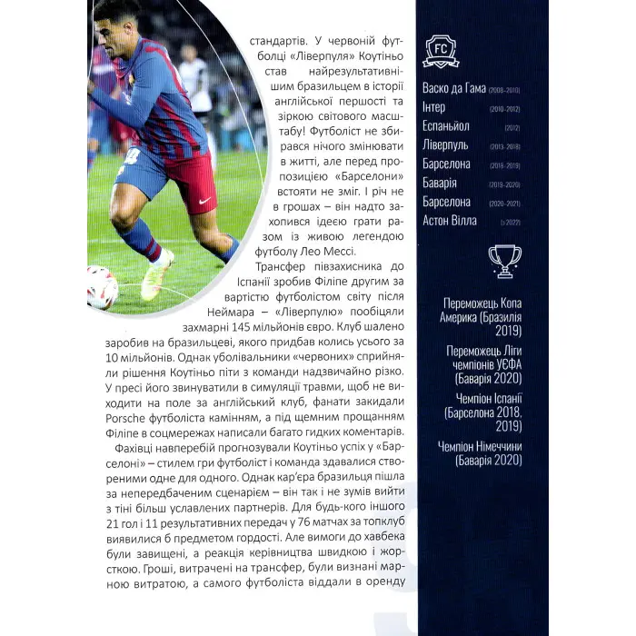 Енциклопедія для допитливих. Найкращі футболісти світу (9789669890757)