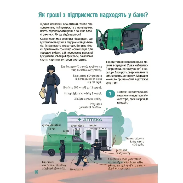 Енциклопедія «Хочу знати. Як це влаштовано: Банк» — пізнавальна книга для дітей (9786170043979)