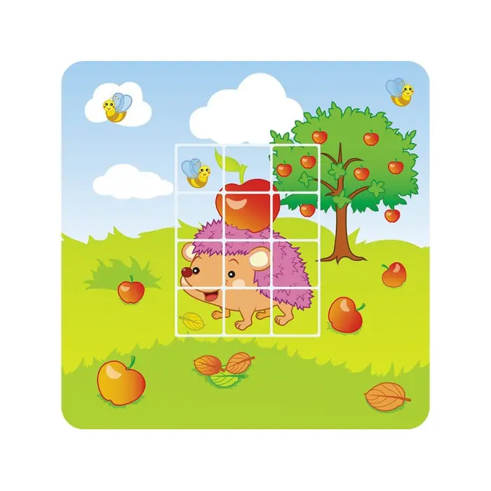 Головоломки-наліпки. На фермі. 4+