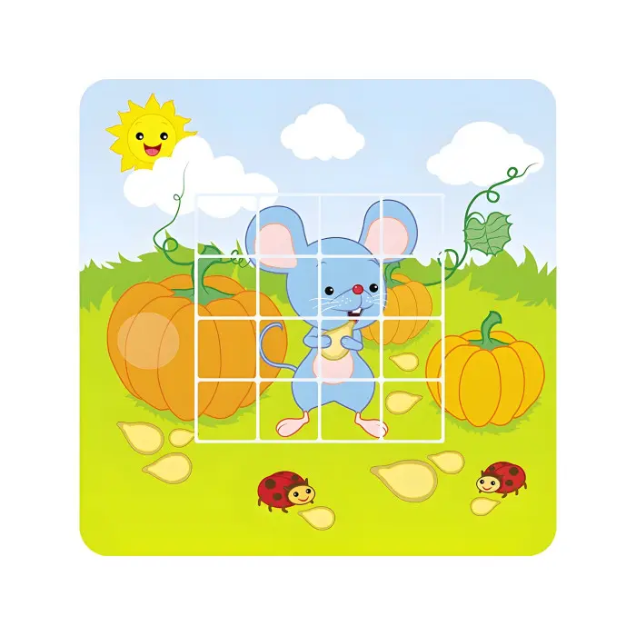 Головоломки-наліпки. На фермі. 4+