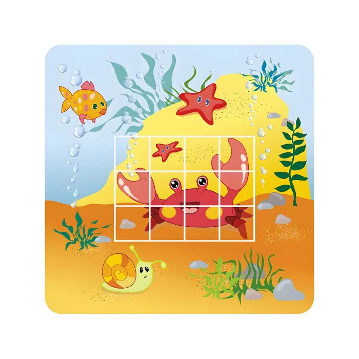 Головоломки-наліпки. На морі. 4+