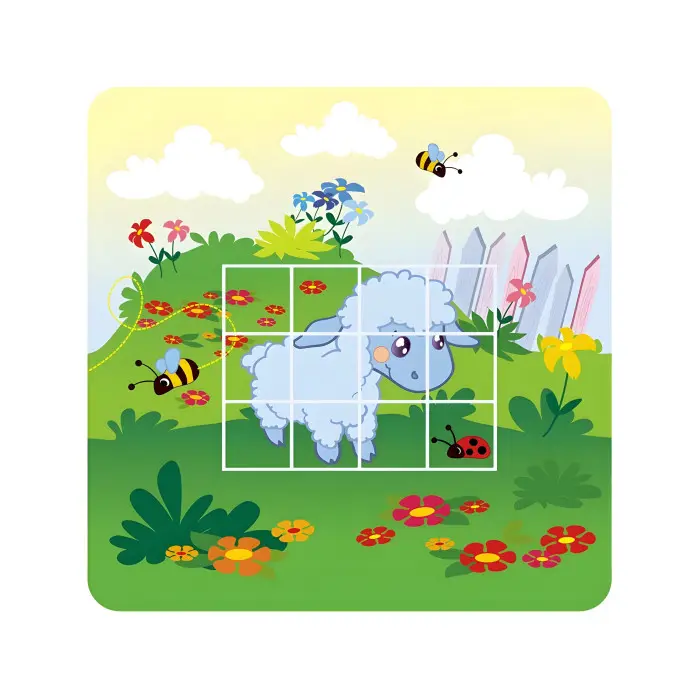 Головоломки-наліпки. На вулиці. 4+